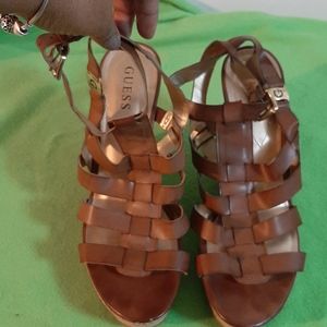 High heel gladiator sandals